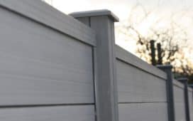 Composiet tuinafsluiting