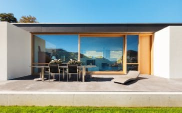 Terras in Gepolierd Beton