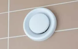 Ventilatiesysteem in de badkamer