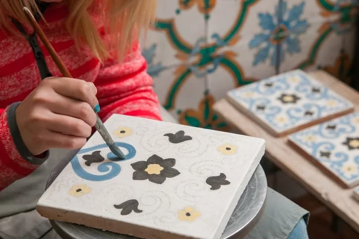 Zelfgemaakt Tegelmotief voor keuken of badkamer