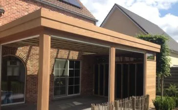 Houten terrasoverkappingen