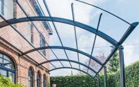 Terrasoverkapping in de tuin - BOzARC BVBA