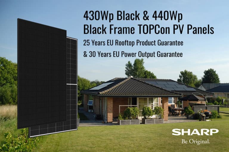 Sharp Zonnepanelen