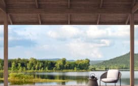 Hardhout terrasoverkapping