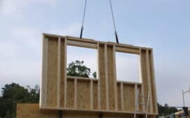 Prefab aanbouw