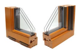 Houten kozijnen voor hoogrendementsglas