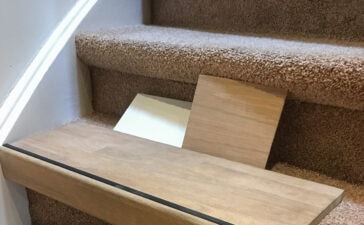 Laminaat trapbekleding