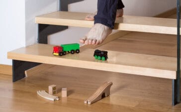 Open trappen