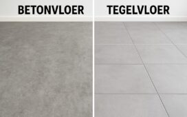 Betonvloer vs Tegelvloer