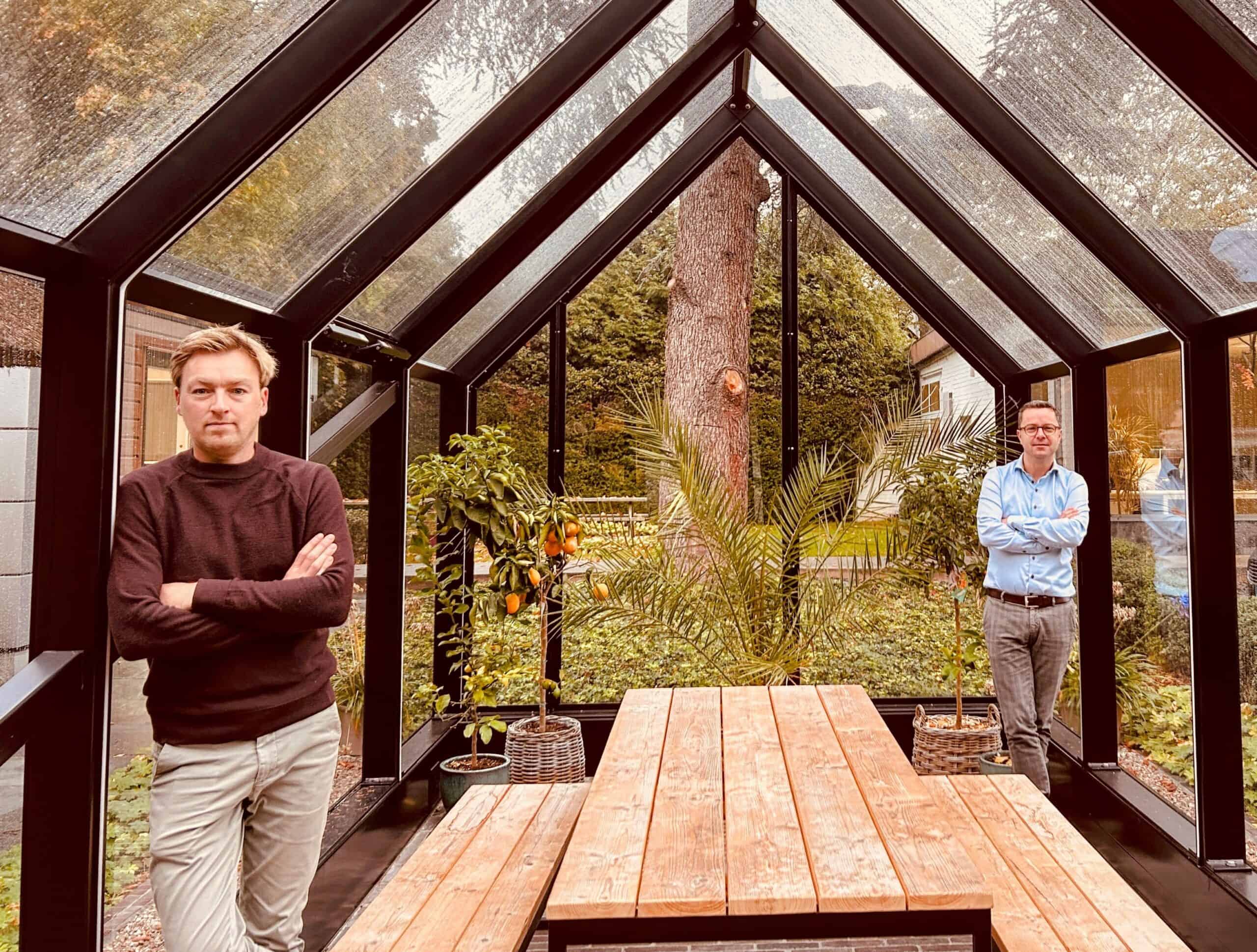 Brecht Devolder (Grunhus) en Jeroen De Cock (Deforche Construction Group)