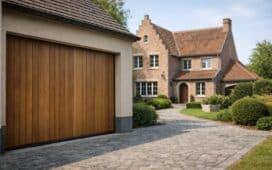 Houten sectionaalpoort