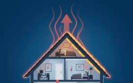 Warmteverlies via het dak