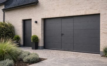 Garagepoort met zijdeur