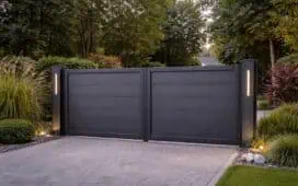 Composiet/PVC draaipoort