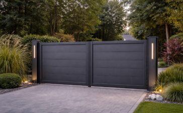 Composiet/PVC draaipoort