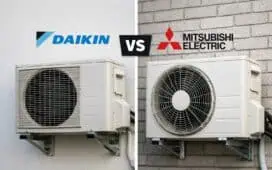 Daikin vs Mitsubishi Airco (Fictieve afbeeldingen van Airco's. Deze vertegenwoordigen deze merken niet.)