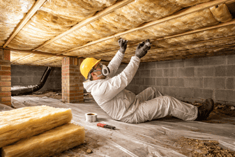 Kruipkelder isoleren tegen vocht