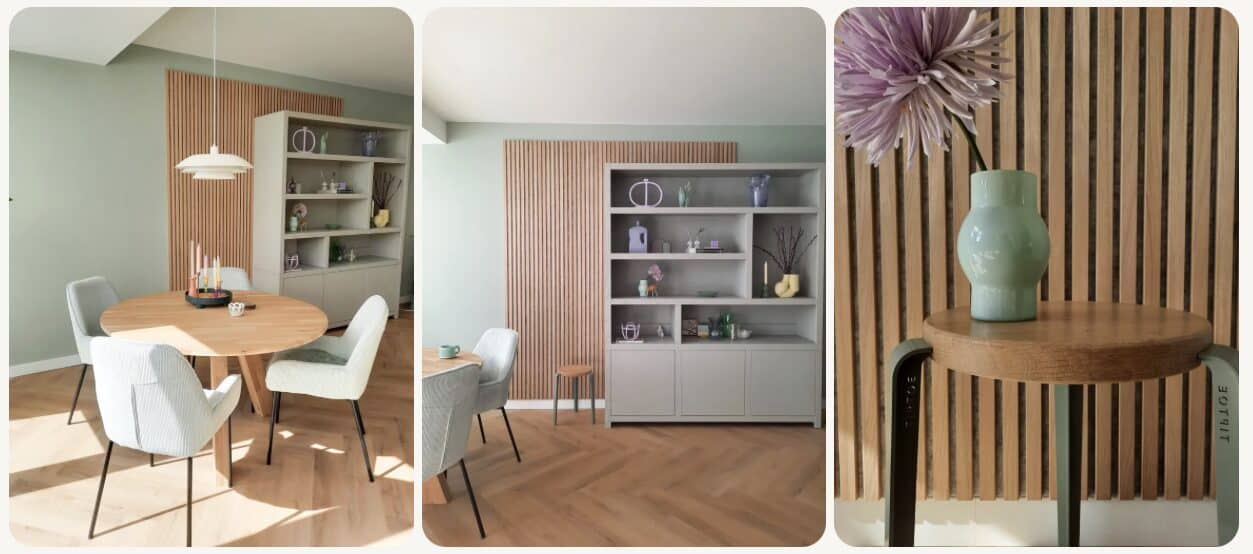 Houten akoestische panelen © WoodUpp