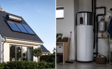 Zonneboiler of warmtepompboiler