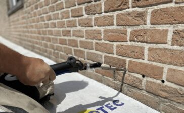injectie buitenmuur tegen opstijgend vocht © Murprotec