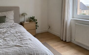 Schimmel in de slaapkamer behandelen