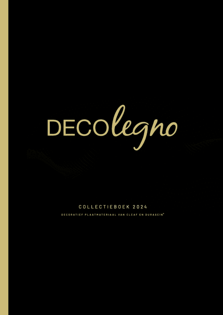 Cover van brochure Decolegno Collectieboek