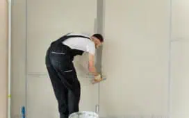 Tussenwand plaatsen