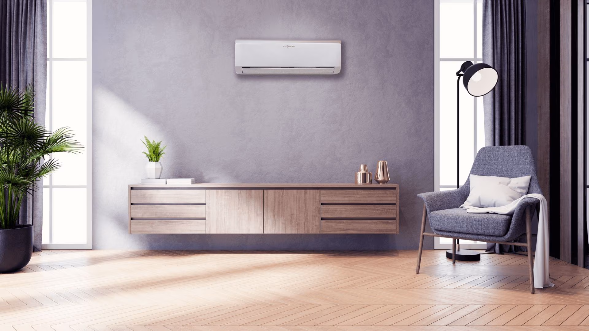 Verwarmen met een Viessmann airco