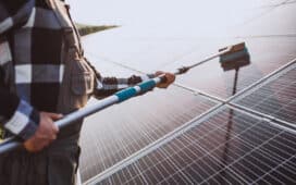 Zonnepanelen reinigen
