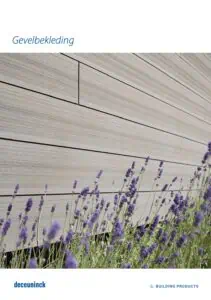 Cover van brochure Gevelbekleding