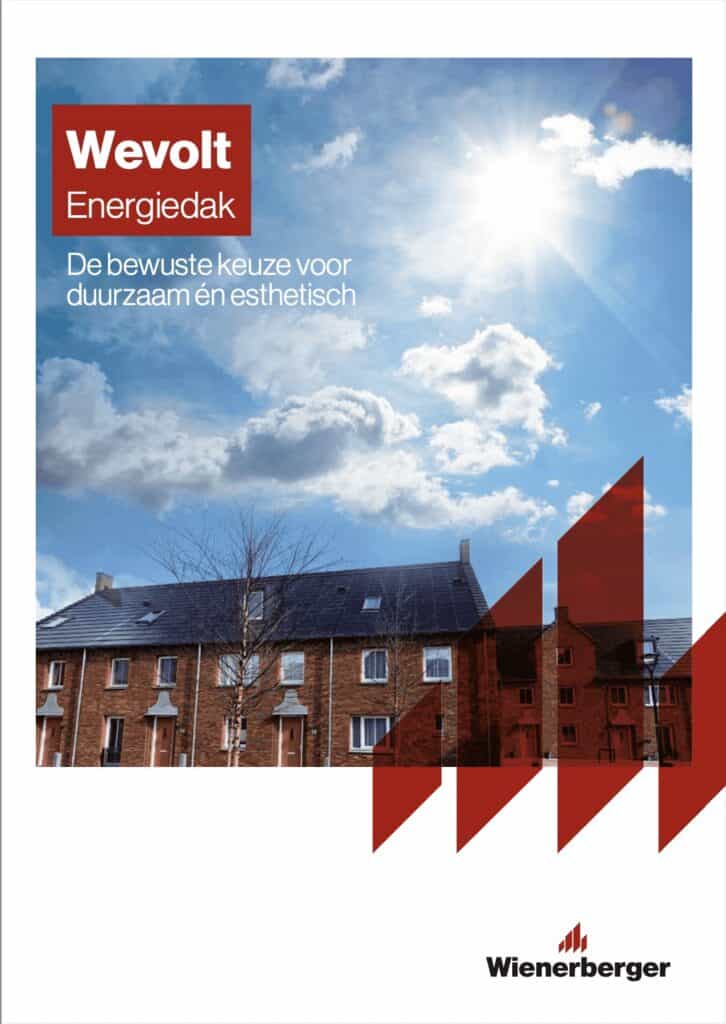Cover van brochure Wevolt Energiedak met zonnepanelen