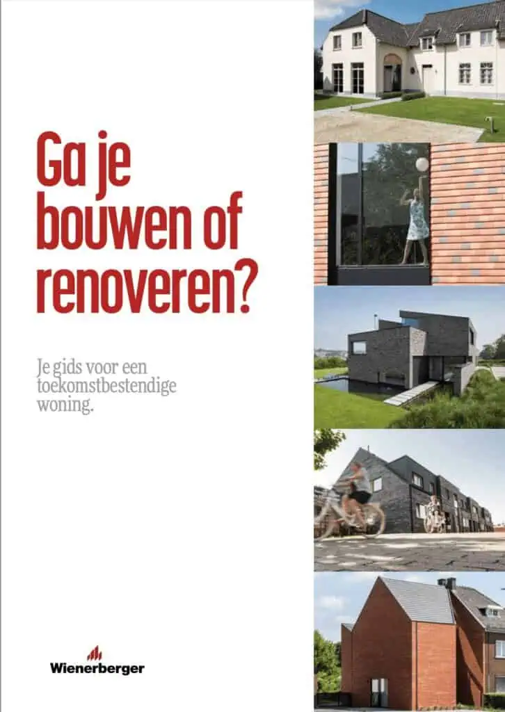Cover van brochure Bouw- en verbouwgids